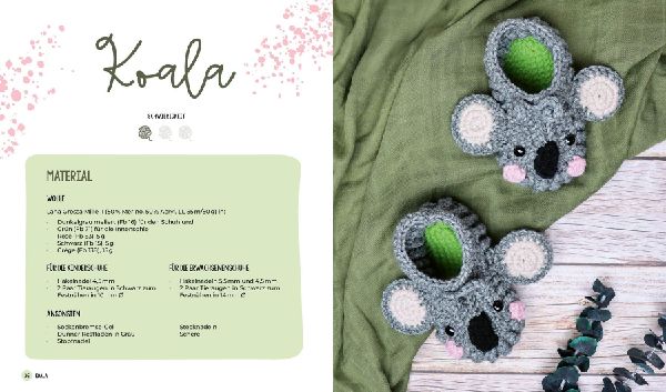 Tierisch gemütlich - Amigurumi-Hausschuhe häkeln für Klein und Groß