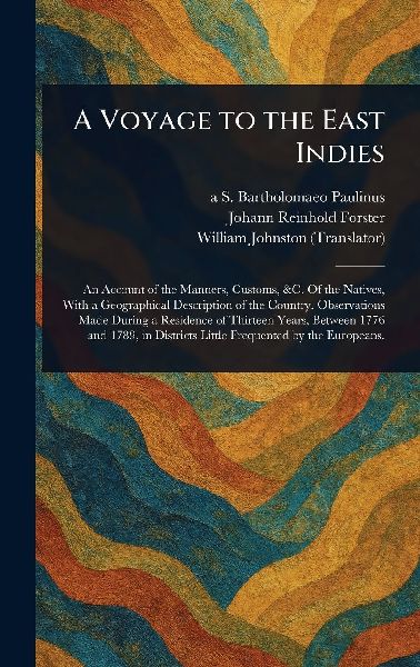 A Voyage to the East Indies