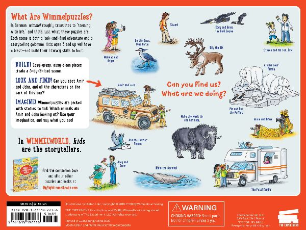 My Big Wimmelpuzzle--Animals Around the World Floor Puzzle, 48-Piece (Children's Puzzles, Ages 3 and Up)