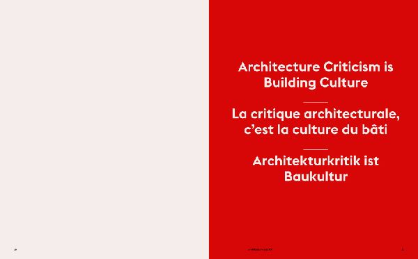 Architecture deLUX