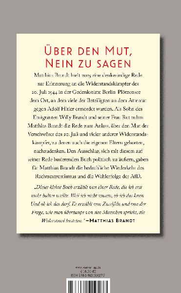 Nein sagen