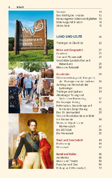 TRESCHER Reiseführer Thüringen