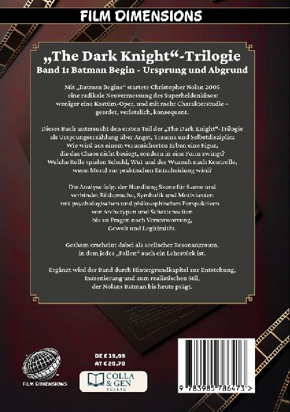 Batman Begins - Ursprung und Abgrund (Ein Film Dimensions Buch)
