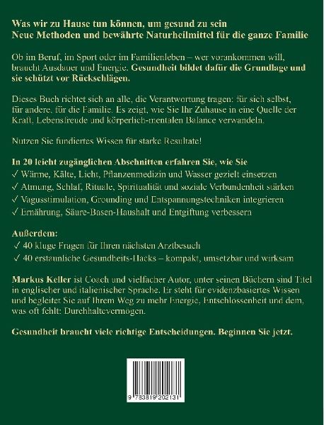 Was wir zu Hause tun können, um gesund zu sein