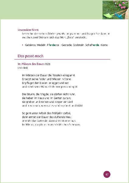 Kurzaktivierungen ohne Material. Last-Minute-Ideen für den Frühling