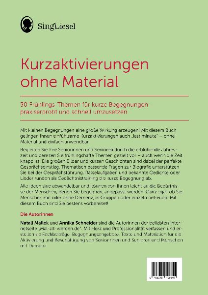 Kurzaktivierungen ohne Material. Last-Minute-Ideen für den Frühling