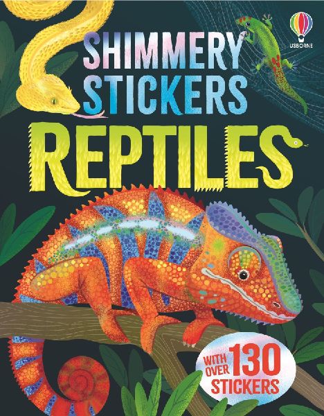 Shimmery Stickers Reptiles