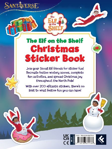 The Elf on the Shelf Christmas Sticker Book