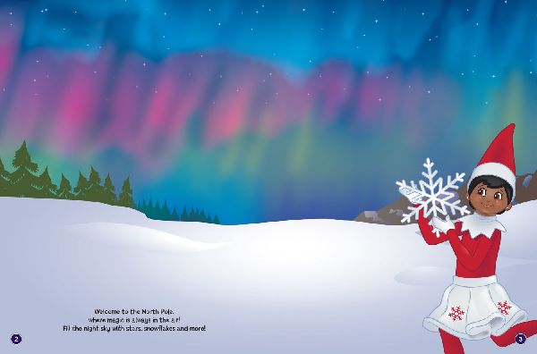 The Elf on the Shelf Christmas Sticker Book