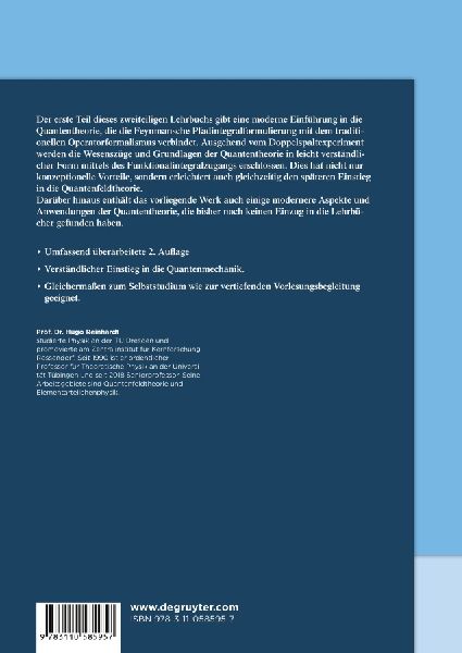 Pfadintegralformulierung und Operatorformalismus