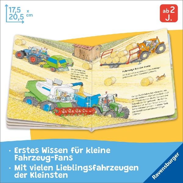 Entdecke die vielen Fahrzeuge