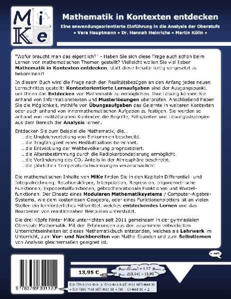 Mathematik in Kontexten entdecken: Analysis