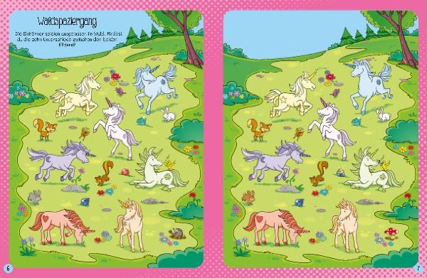 Das magische Einhorn-Mitmachbuch