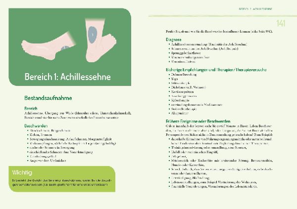 Das Buch für die Ferse