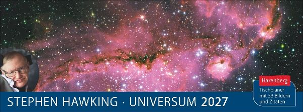 Stephen Hawking Universum Premium-Tischplaner 2027 - Wochenkal...