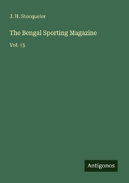 The Bengal Sporting Magazine
