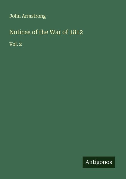 Notices of the War of 1812