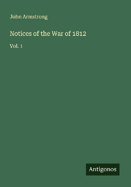 Notices of the War of 1812