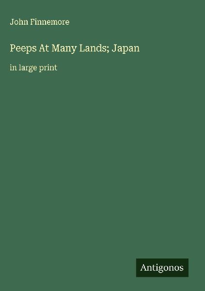 Peeps At Many Lands; Japan
