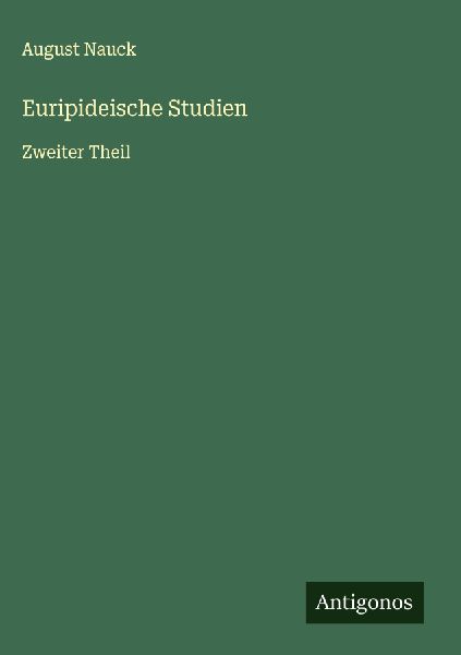 Euripideische Studien