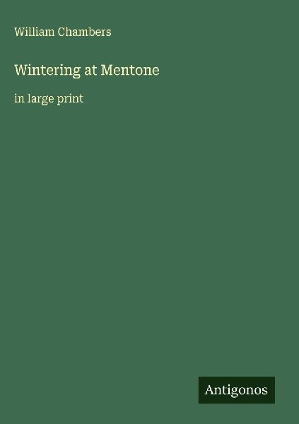 Wintering at Mentone