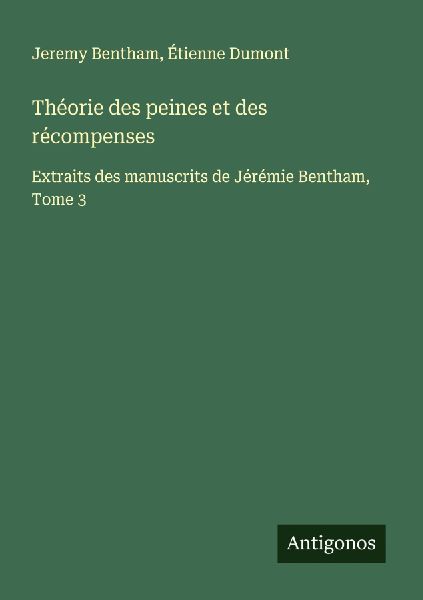 Théorie des peines et des récompenses