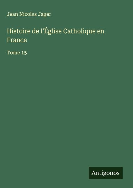Histoire de l'Église Catholique en France