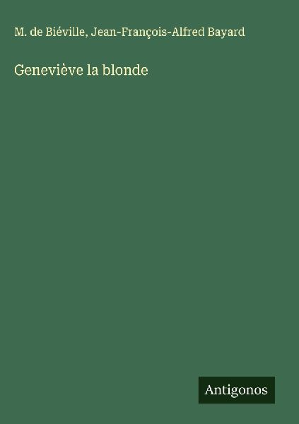 Geneviève la blonde