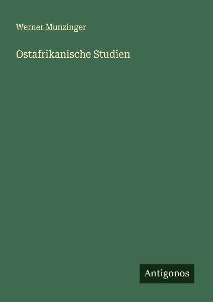 Ostafrikanische Studien