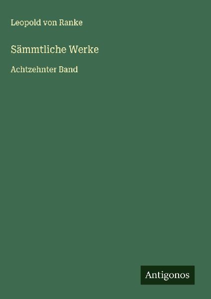 Sämmtliche Werke
