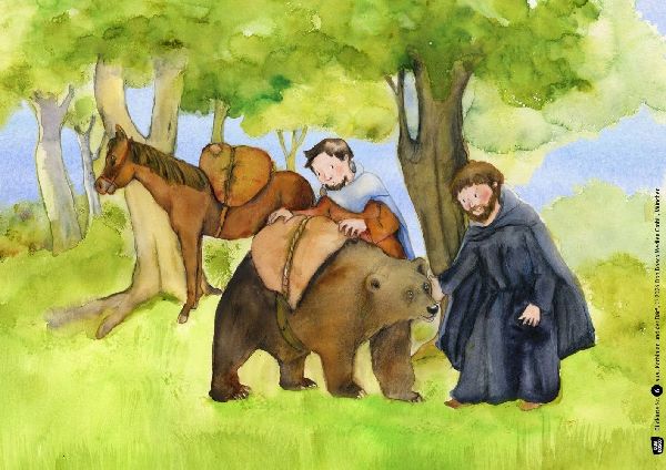 Korbinian und der Bär. Kamishibai Bildkartenset