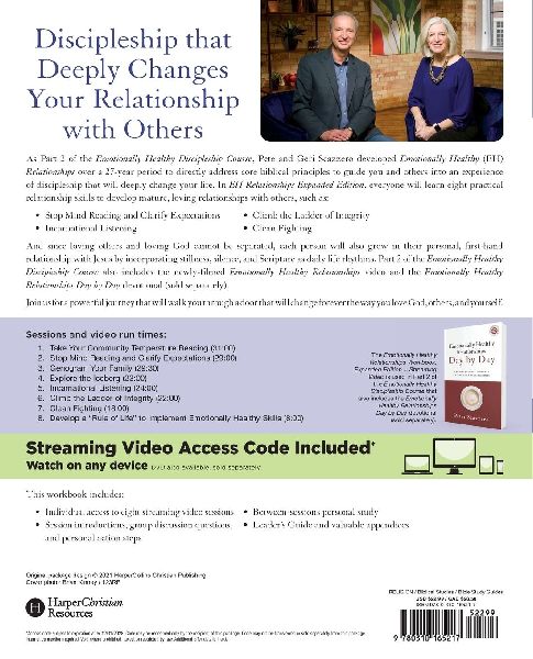 Emotionally Healthy Relationships Expanded Edition Workbook Plus Streaming Video