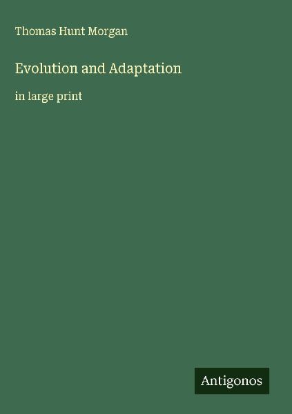 Evolution and Adaptation