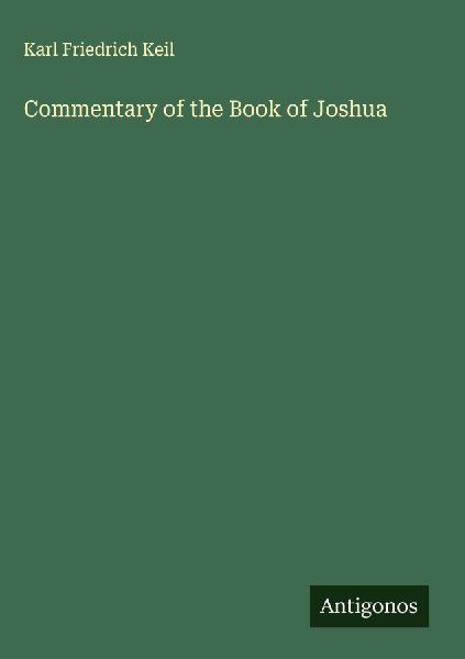 Commentary of the Book of Joshua