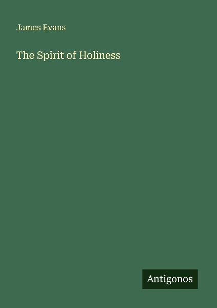 The Spirit of Holiness