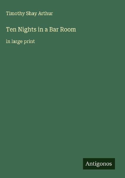 Ten Nights in a Bar Room