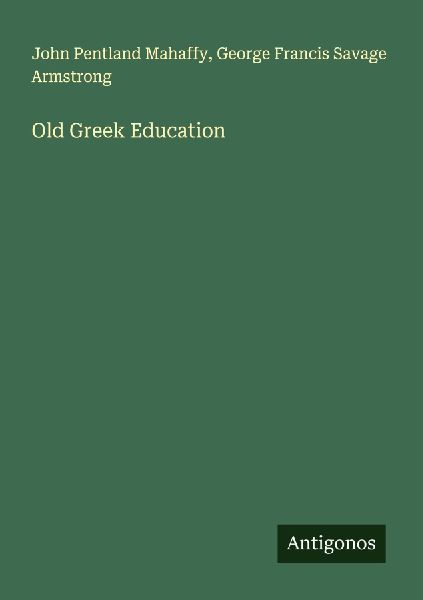 Old Greek Education