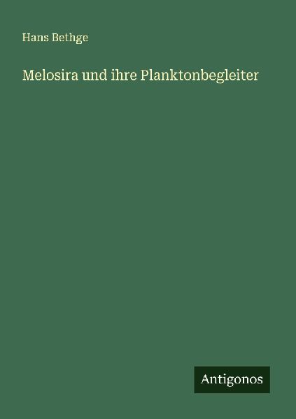 Melosira und ihre Planktonbegleiter