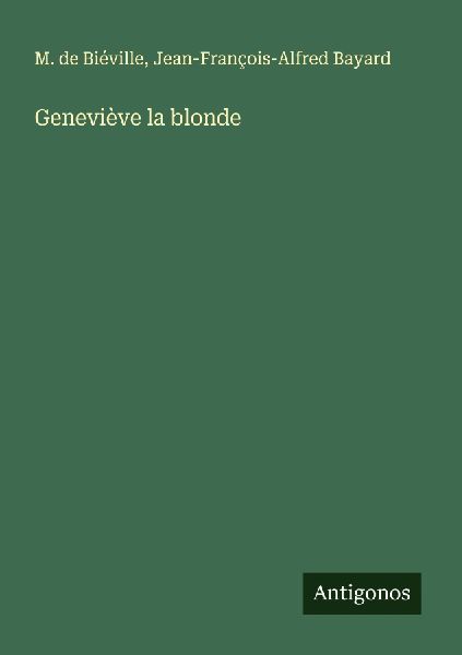 Geneviève la blonde