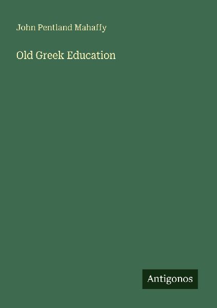 Old Greek Education