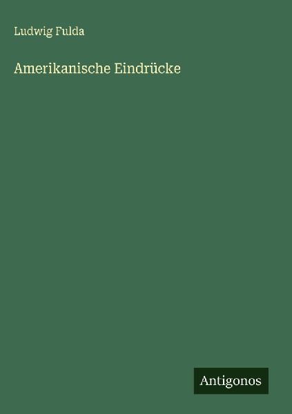 Amerikanische Eindrücke