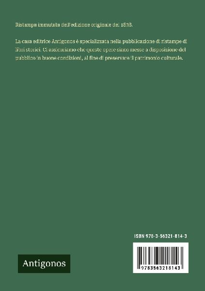 Descrizione di Cere antica ed in particolare del monumento sepolcrale scoperto nell'anno 1836 da Vincenzo Galassi, Alessandro Regulini per servire di preliminare illustrazione degli oggetti in esso rinvenuti