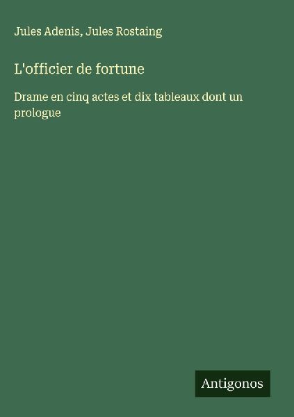 L'officier de fortune