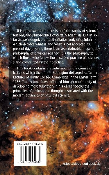 The Philosophy of Physical Science