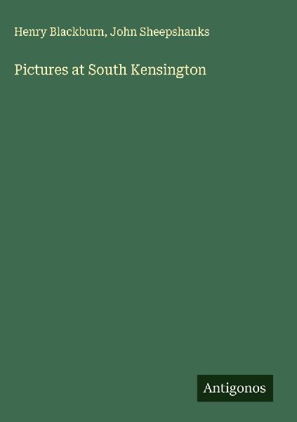 Pictures at South Kensington