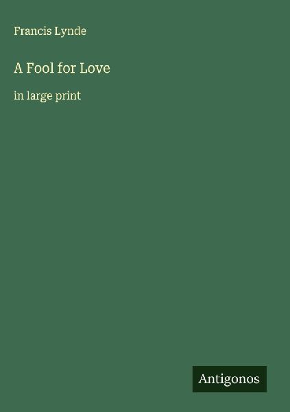 A Fool for Love