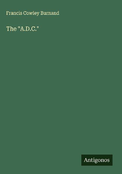 The "A.D.C."