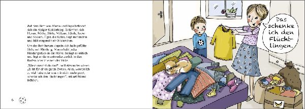 Karim auf der Flucht - Das Bilder-Erzählbuch für heimische Kinder und ihre neuen Freunde von weit her