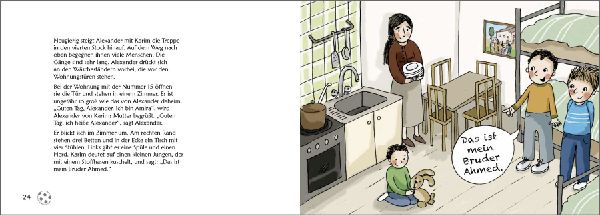 Karim auf der Flucht - Das Bilder-Erzählbuch für heimische Kinder und ihre neuen Freunde von weit her