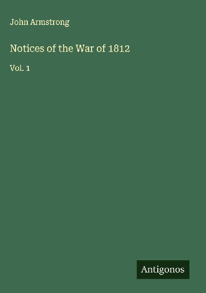 Notices of the War of 1812